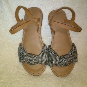 Old Navy Gingham Knot Summer Sandals/Shoes
